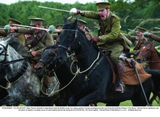 "WAR HORSE"

172_DM-D5-0147

Major Stewart (Benedict Cumberbatch) leads the British cavalry in a charge against a German encampment in this scene from DreamWorks Pictures' "War Horse", director Steven Spielberg's epic adventure set against a sweeping canvas of rural England and Europe during the First World War.

Ph: David Appleby

Â©DreamWorks II Distribution Co., LLC. Â All Rights Reserved.