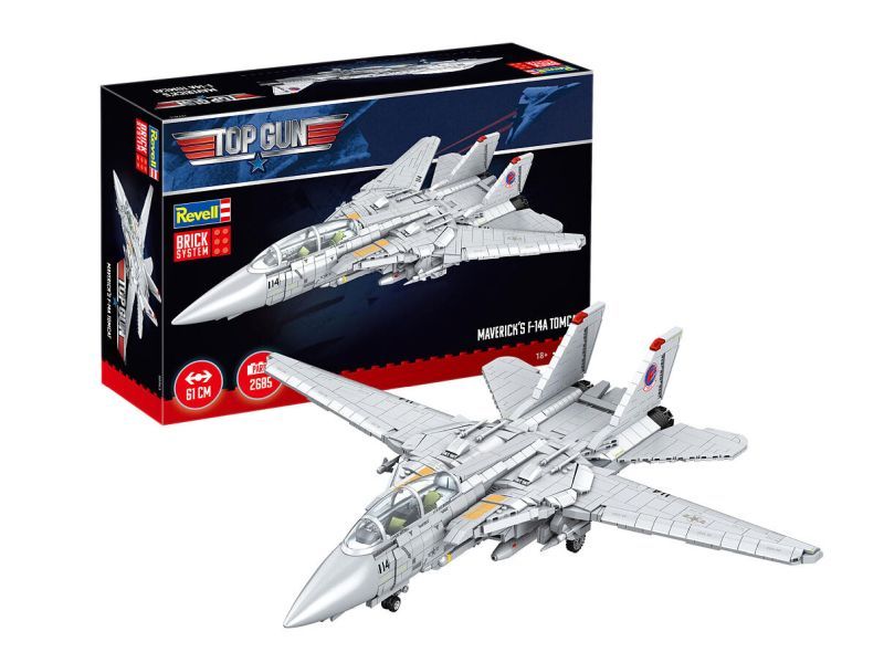 Revell Brick System: F-14A Tomcat Kritik