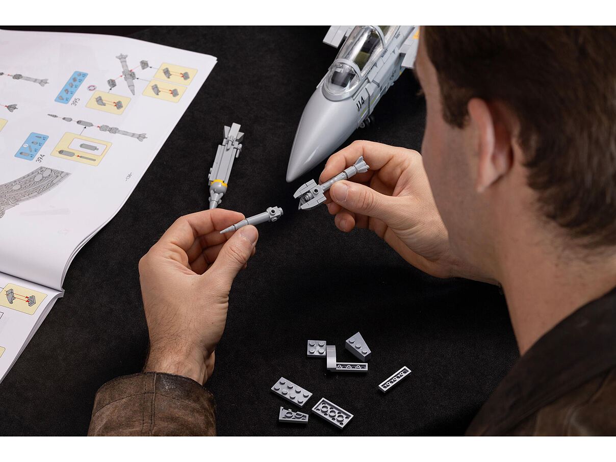 Revell Brick System: F-14A Tomcat Kritik