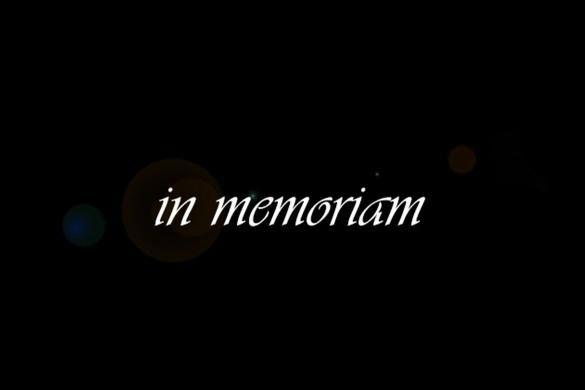 In Memoriam