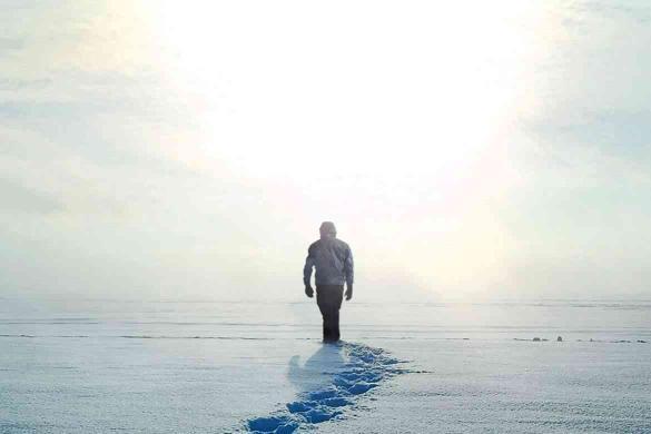 Zwischen Himmel und Eis